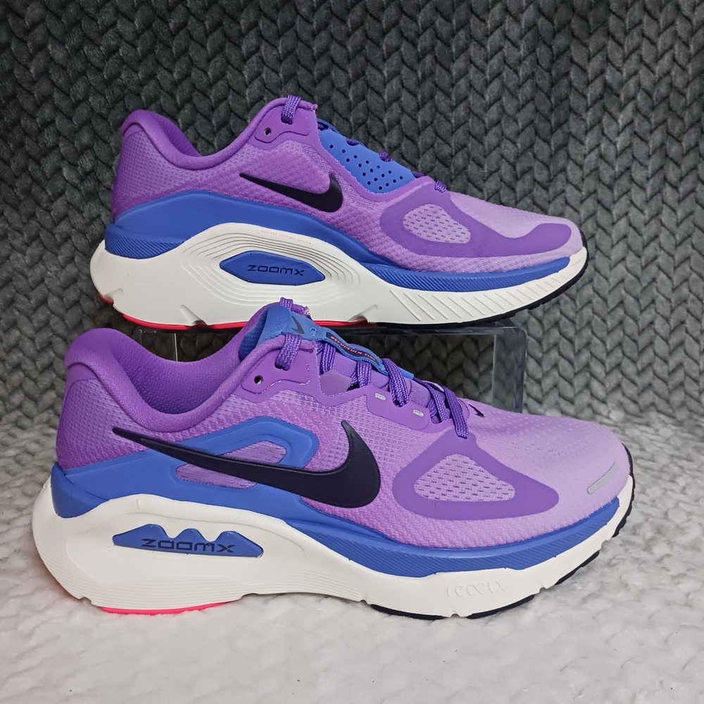 Nike Structure Plus Bright Violet Purple Women's Road Running Shoes Size 8.5